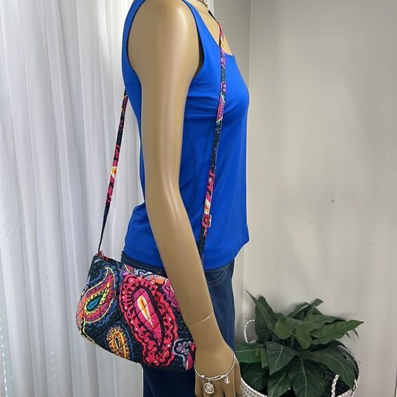 Vera Bradley Twilight Paisley Alex Bag NWOT - Picture 3 of 5
